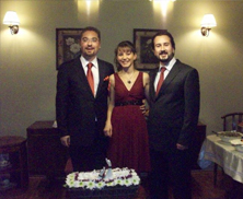 Soldan sağa - Boran Gökçe Eren Atos Portos Aramis